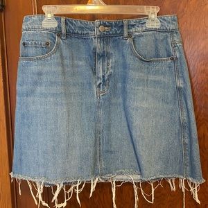Jean Mini Skirt